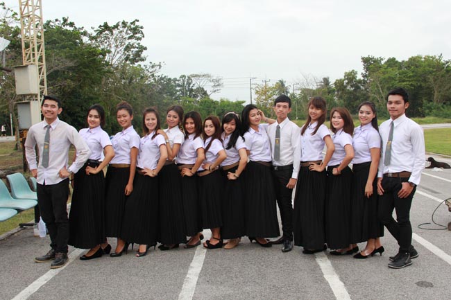 การแข่งขันกีฬาเชื่อมความสัมพันธ์ นิสิต นักศึกษาวิชาชีพครู โครงการกีฬา ศึกษาฯ - ครุศาสตร์ ' กล้วยไม้เกมส์ ' ครั้งที่ 2 วันที่ 18 - 20 มกราคม 2556 ณ มหาวิทยาลัยทักษิณ วิทยาเขตสงขลา ภาพที่ 242