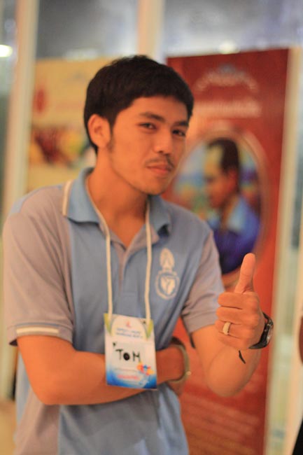 การแข่งขันกีฬาเชื่อมความสัมพันธ์ นิสิต นักศึกษาวิชาชีพครู โครงการกีฬา ศึกษาฯ - ครุศาสตร์ ' กล้วยไม้เกมส์ ' ครั้งที่ 2 วันที่ 18 - 20 มกราคม 2556 ณ มหาวิทยาลัยทักษิณ วิทยาเขตสงขลา ภาพที่ 451