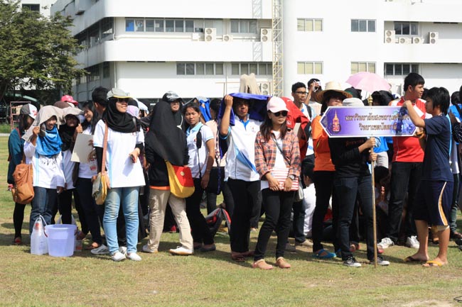 การแข่งขันกีฬาเชื่อมความสัมพันธ์ นิสิต นักศึกษาวิชาชีพครู โครงการกีฬา ศึกษาฯ - ครุศาสตร์ ' กล้วยไม้เกมส์ ' ครั้งที่ 2 วันที่ 18 - 20 มกราคม 2556 ณ มหาวิทยาลัยทักษิณ วิทยาเขตสงขลา ภาพที่ 1057