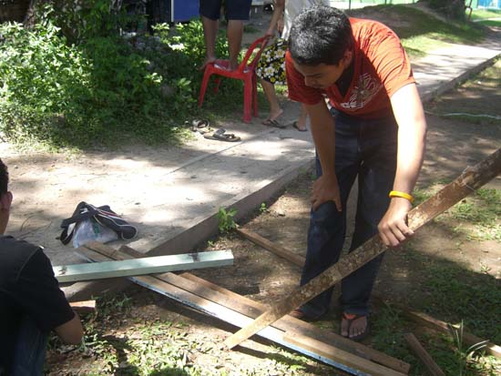 กิจกรรมเตรียมซุ้มแสดงความยินดีกับบัณฑิต คณะศึกษาศาสตร์ ภาพที่ 63