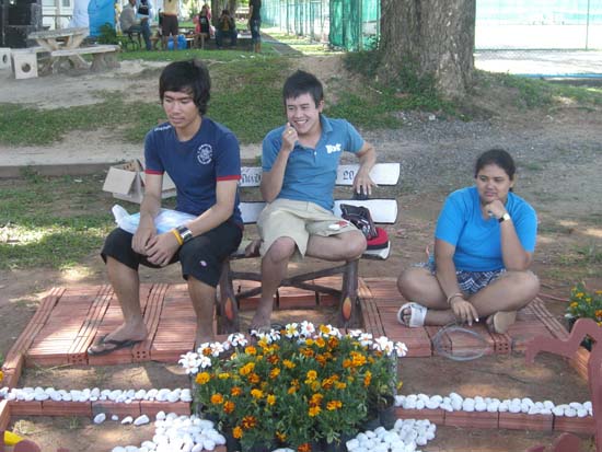 กิจกรรมเตรียมซุ้มแสดงความยินดีกับบัณฑิต คณะศึกษาศาสตร์ ภาพที่ 67