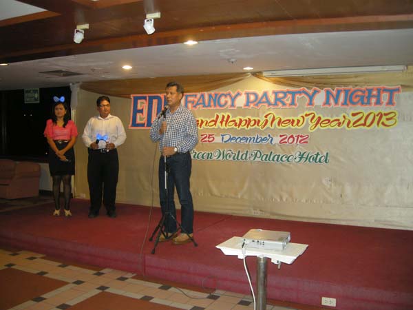 EDU. fancy party night งานเลี้ยงฉลองปีใหม่ พ.ศ.2556 สำนักงานคณะศึกษาศาสตร์