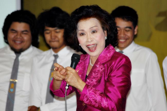 โครงการพัฒนาบุคลิกภาพของการเป็นครูวันเสาร์ที่ 26 มกราคม 2556 ณ หอประชุมปาริชาต มหาวิทยาลัยทักษิณ โดย รศ.มัณฑรา ธรรมบุศย์ : วิทยากร ภาพที่ 84
