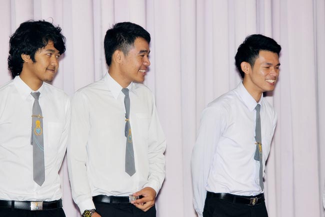 โครงการพัฒนาบุคลิกภาพของการเป็นครูวันเสาร์ที่ 26 มกราคม 2556 ณ หอประชุมปาริชาต มหาวิทยาลัยทักษิณ โดย รศ.มัณฑรา ธรรมบุศย์ : วิทยากร ภาพที่ 92