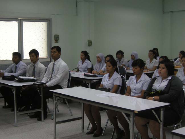 โครงการสัมมนานิสิตหลังปฏิบัติการสอนสาขาวิชาการประเมินผลและวิจัย ภาพที่ 8