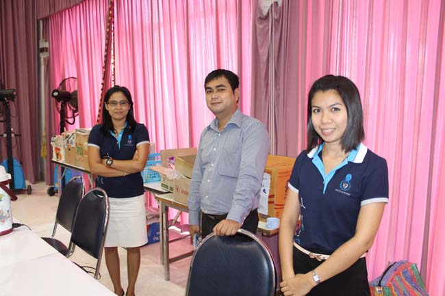 โครงการเตรียมความพร้อมและปฐมนิเทศนิสิตก่อนปฏิบัติการสอนในสถานศึกษา ประจำปีการศึกษา 2556 9-10 พฤษภาคม 2556 ณ หอประชุมปาริชาต มหาวิทยาลัยทักษิณ ภาพที่ 34