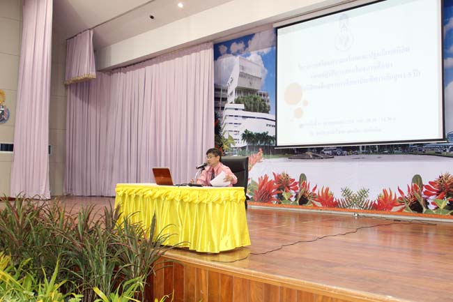 โครงการเตรียมความพร้อมและปฐมนิเทศนิสิตก่อนปฏิบัติการสอนในสถานศึกษา ประจำปีการศึกษา 2556 9-10 พฤษภาคม 2556 ณ หอประชุมปาริชาต มหาวิทยาลัยทักษิณ ภาพที่ 40