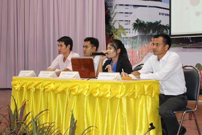 โครงการเตรียมความพร้อมและปฐมนิเทศนิสิตก่อนปฏิบัติการสอนในสถานศึกษา ประจำปีการศึกษา 2556 9-10 พฤษภาคม 2556 ณ หอประชุมปาริชาต มหาวิทยาลัยทักษิณ ภาพที่ 88
