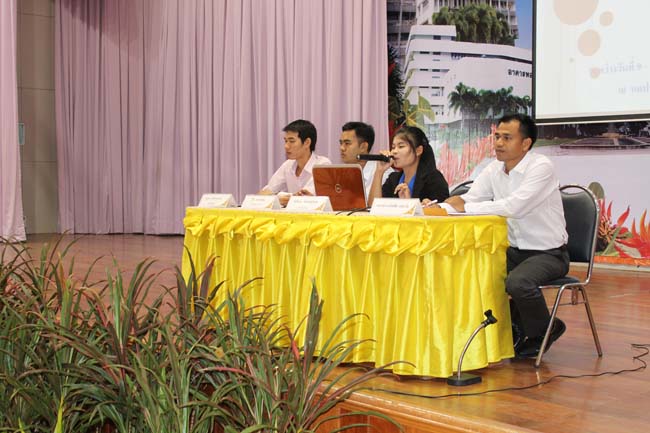 โครงการเตรียมความพร้อมและปฐมนิเทศนิสิตก่อนปฏิบัติการสอนในสถานศึกษา ประจำปีการศึกษา 2556 9-10 พฤษภาคม 2556 ณ หอประชุมปาริชาต มหาวิทยาลัยทักษิณ ภาพที่ 89