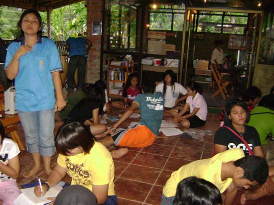 โครงการสัมมนาพัฒนาการเป็นผู้นำกลุ่มกิจกรรม คณะศึกษาศาสตร์ ภาพที่ 70