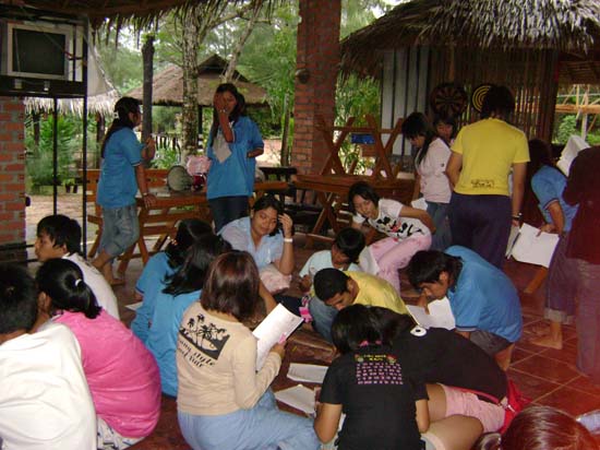 โครงการสัมมนาพัฒนาการเป็นผู้นำกลุ่มกิจกรรม คณะศึกษาศาสตร์ ภาพที่ 71