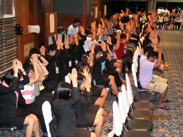 โครงการค่ายปลูกฝังคุณลักษณะความเป็นครูและเสริมประสบการณ์วิชาชีพครูสำหรับนิสิต/นักศึกษา ทุนโครงการ สควค. ปี 2555 ภาพที่ 178