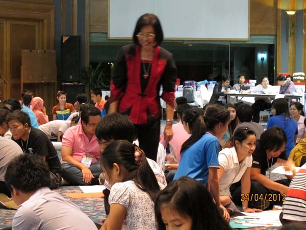 โครงการค่ายปลูกฝังคุณลักษณะความเป็นครูและเสริมประสบการณ์วิชาชีพครูสำหรับนิสิต/นักศึกษา ทุนโครงการ สควค. ปี 2555 ภาพที่ 430