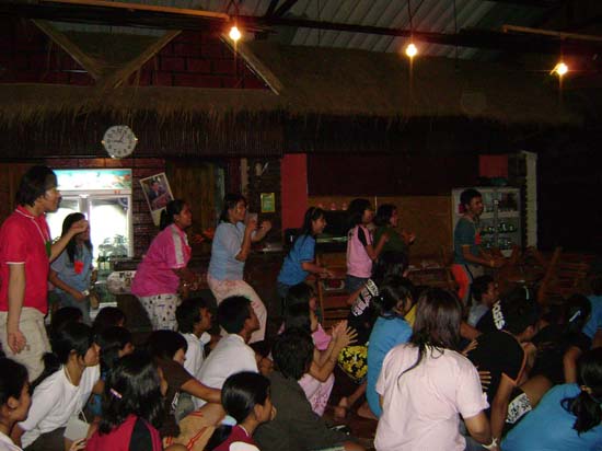 โครงการสัมมนาพัฒนาการเป็นผู้นำกลุ่มกิจกรรม คณะศึกษาศาสตร์ ภาพที่ 112