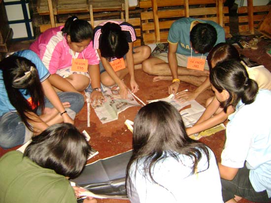 โครงการสัมมนาพัฒนาการเป็นผู้นำกลุ่มกิจกรรม คณะศึกษาศาสตร์ ภาพที่ 121
