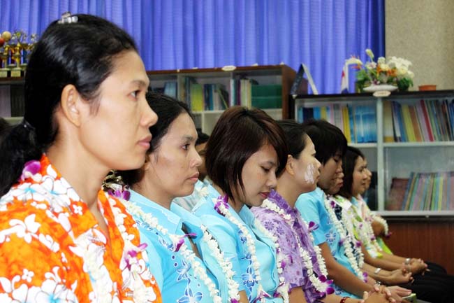 โครงการสืบสานประเพณีวันสงกรานต ์ วันอังคารที่ 9 เมษายน 2556 เวลา 08.30 - 13.00 น. ณ ห้องแหล่งการเรียนรู้ คณะศึกษาศาสตร์ มหาวิทยาลัยทักษิณ ภาพที่ 68