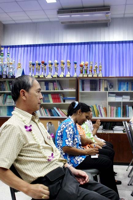 โครงการสืบสานประเพณีวันสงกรานต ์ วันอังคารที่ 9 เมษายน 2556 เวลา 08.30 - 13.00 น. ณ ห้องแหล่งการเรียนรู้ คณะศึกษาศาสตร์ มหาวิทยาลัยทักษิณ ภาพที่ 107