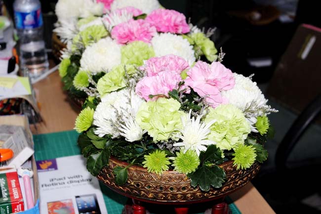 โครงการสืบสานประเพณีวันสงกรานต ์ วันอังคารที่ 9 เมษายน 2556 เวลา 08.30 - 13.00 น. ณ ห้องแหล่งการเรียนรู้ คณะศึกษาศาสตร์ มหาวิทยาลัยทักษิณ ภาพที่ 132