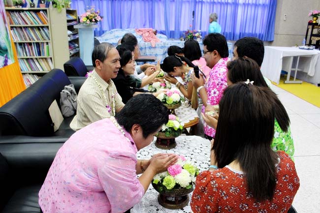 โครงการสืบสานประเพณีวันสงกรานต ์ วันอังคารที่ 9 เมษายน 2556 เวลา 08.30 - 13.00 น. ณ ห้องแหล่งการเรียนรู้ คณะศึกษาศาสตร์ มหาวิทยาลัยทักษิณ ภาพที่ 277