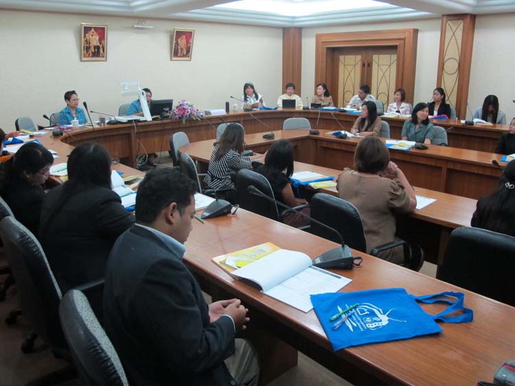 อบรมรายการโทรทัศน์ครูกับการจัดการเรียนรู้ระดับอุดมศึกษา ภาพที่ 42