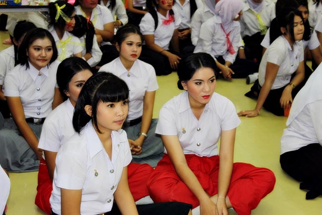 กิจกรรมไหว้ครูและแสดงความขอบคุณครูของนิสิตคณะศึกษาศาสตร์ ภาพที่ 46