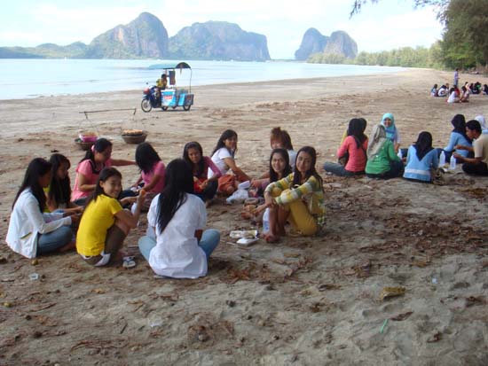 โครงการเยาวชนคนดีบำเพ็ญประโยชน์ ณ หาดปากเมง ภาพที่ 55