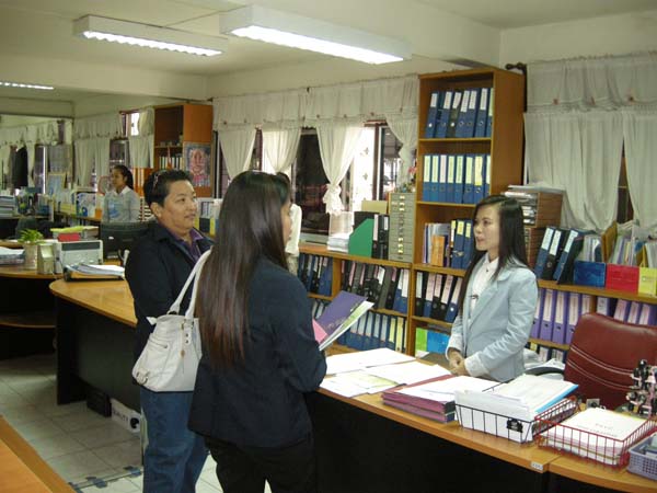 สำนักงานคณะศึกษาศาสตร์ ศึกษาดูงาน ณ คณะครุศาสตร์ มหาวิทยาลัยราชภัฏเชียงใหม่ ในวันที่ 3 กุมภาพันธ์ พ.ศ. 2555 ภาพที่ 46
