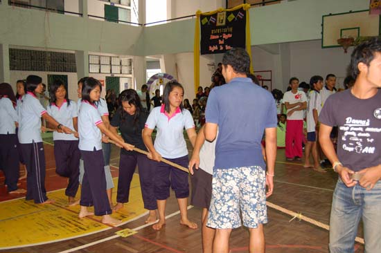 กิจกรรมกีฬาสีและประกวดกองเชียร์ คณะศึกษาศาสตร์ ภาพที่ 33