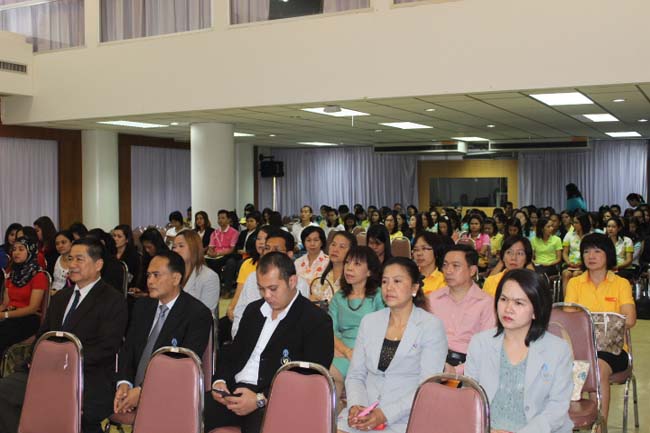งานมหกรรม การจัดการความรู้ KM Day มหาวิทยาลัยทักษิณ ปีการศึกษา 2556 ภาพที่ 48