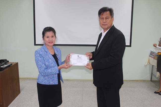 โครงการพัฒนาบุคลากรทางการศึกษาเพื่อให้มีหรือเลือนเป็นวิทยฐานะ ผอ./รอง ผอ. เชี่ยวชาญ รุ่นที่ 3 ภาพที่ 37