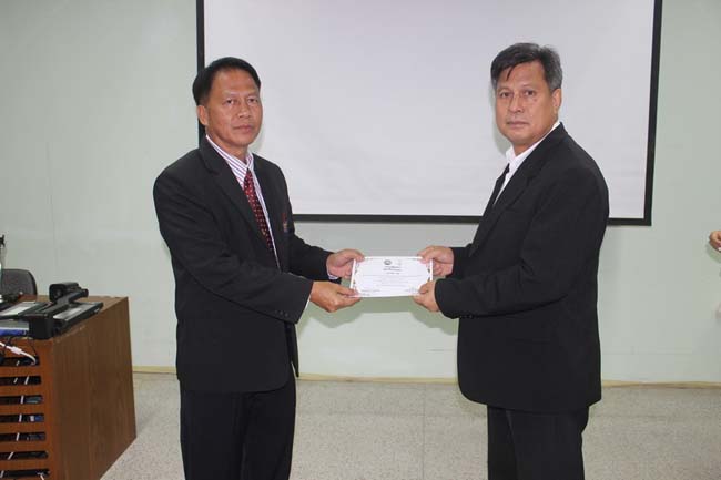 โครงการพัฒนาบุคลากรทางการศึกษาเพื่อให้มีหรือเลือนเป็นวิทยฐานะ ผอ./รอง ผอ. เชี่ยวชาญ รุ่นที่ 3 ภาพที่ 40
