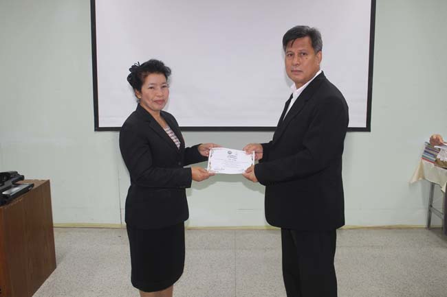 โครงการพัฒนาบุคลากรทางการศึกษาเพื่อให้มีหรือเลือนเป็นวิทยฐานะ ผอ./รอง ผอ. เชี่ยวชาญ รุ่นที่ 3 ภาพที่ 45