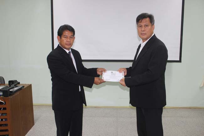 โครงการพัฒนาบุคลากรทางการศึกษาเพื่อให้มีหรือเลือนเป็นวิทยฐานะ ผอ./รอง ผอ. เชี่ยวชาญ รุ่นที่ 3 ภาพที่ 46