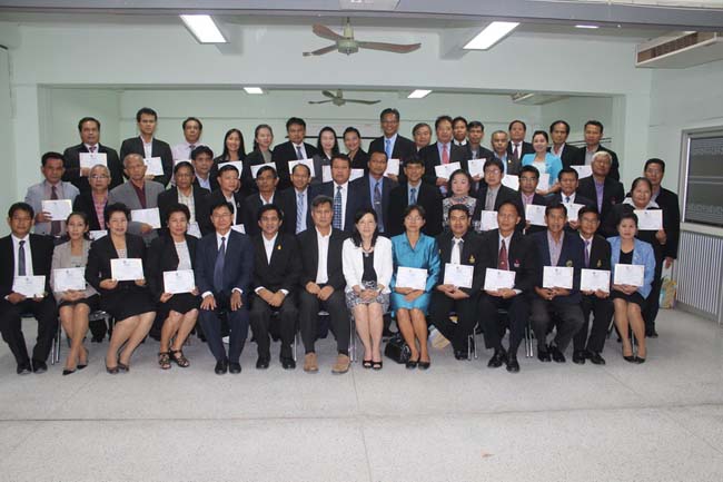 โครงการพัฒนาบุคลากรทางการศึกษาเพื่อให้มีหรือเลือนเป็นวิทยฐานะ ผอ./รอง ผอ. เชี่ยวชาญ รุ่นที่ 3 ภาพที่ 100