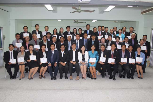 โครงการพัฒนาบุคลากรทางการศึกษาเพื่อให้มีหรือเลือนเป็นวิทยฐานะ ผอ./รอง ผอ. เชี่ยวชาญ รุ่นที่ 3 ภาพที่ 101