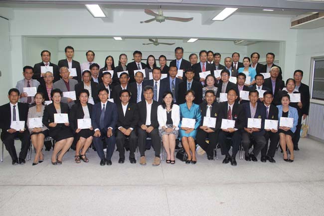 โครงการพัฒนาบุคลากรทางการศึกษาเพื่อให้มีหรือเลือนเป็นวิทยฐานะ ผอ./รอง ผอ. เชี่ยวชาญ รุ่นที่ 3 ภาพที่ 103
