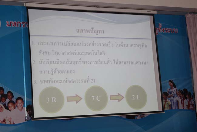 มหกรรมแลกเปลี่ยนเรียนรู้โครงการยกระดับคุณภาพครูทั้งระบบโดยใช้กระบวนการสร้างระบบพี่เลี้ยง ( Coaching and Mentoring ) วันศุกร์ที่ 11 ตุลาคม 2556 ณ มหาวิทยาลัยทักษิณ วิทยาเขตสงขลา ภาพที่ 265