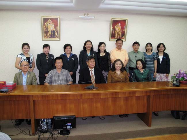 ร่วมต้อนรับ คณะศึกษาดูงาน จากคณะศึกษาศาสตร์ มหาวิทยาลัยศรีนครินทรวิโรฒ วันพุธที่ 7 สิงหาคม 2556 ภาพที่ 77