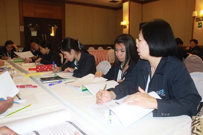 โครงการสัมมนาเชิงปฏิบัติการจัดทำแผนกลยุทธ์พัฒนาสำนักงานคณะศึกษาศาสตร์ ระหว่างวันที่ 29-30 กรกฎาคม 2556 ภาพที่ 81
