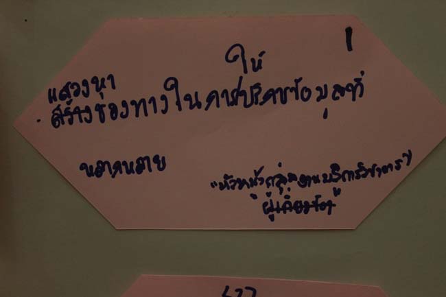 โครงการสัมมนาเชิงปฏิบัติการจัดทำแผนกลยุทธ์พัฒนาสำนักงานคณะศึกษาศาสตร์ ระหว่างวันที่ 29-30 กรกฎาคม 2556 ภาพที่ 146