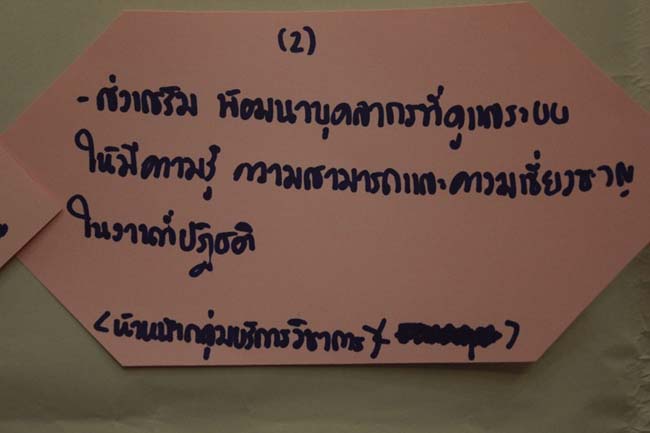 โครงการสัมมนาเชิงปฏิบัติการจัดทำแผนกลยุทธ์พัฒนาสำนักงานคณะศึกษาศาสตร์ ระหว่างวันที่ 29-30 กรกฎาคม 2556 ภาพที่ 149