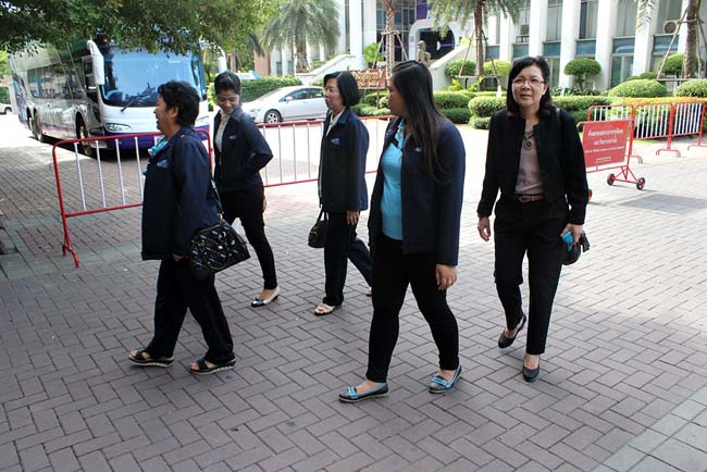 ผู้บริหารและบุคลากรคณะศึกษาศาสตร์ ศึกษาดูงานวิทยาลัยครุศาสตร์ มหาวิทยาลัยธุรกิจบัณฑิตย์ กรุงเทพมหานคร เมื่อวันที่ 6 กันยายน 2556 ภาพที่ 3