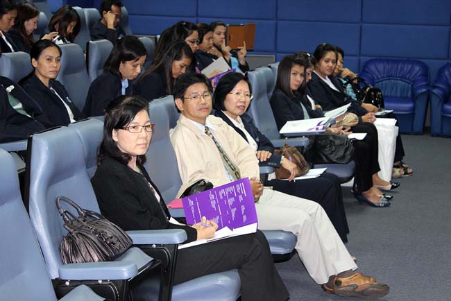 ผู้บริหารและบุคลากรคณะศึกษาศาสตร์ ศึกษาดูงานวิทยาลัยครุศาสตร์ มหาวิทยาลัยธุรกิจบัณฑิตย์ กรุงเทพมหานคร เมื่อวันที่ 6 กันยายน 2556 ภาพที่ 113