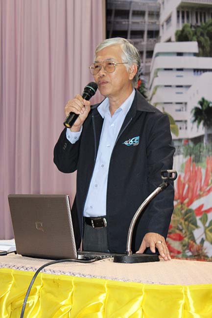 ปฐมนิเทศนิสิตศึกษาศาสตร์ ระดับปริญญาตรี วันที่ 1 มิถุนายน 2556 ณ หอประชุมปาริชาต มหาวิทยาลัยทักษิณ วิทยาเขตสงขลา ภาพที่ 22