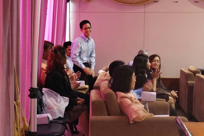 ปฐมนิเทศนิสิตศึกษาศาสตร์ ระดับบัณฑิตศึกษา วันที่ 2 มิถุนายน 2556 ณ หอประชุมปาริชาต มหาวิทยาลัยทักษิณ วิทยาเขตสงขลา ภาพที่ 22