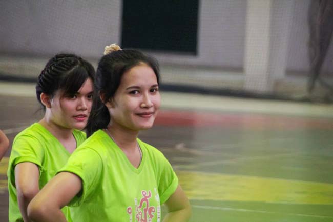 สาขาวิชาการศึกษาปฐมวัย จัดโครงการ “ปฐมวัยซู่ซ่า กีฬาสีซู่ซี่” ในวันเสาร์ที่ 2 พฤศจิกายน 2556 ณ ยิมเนเซียม มหาวิทยาลัยทักษิณ ภาพที่ 11
