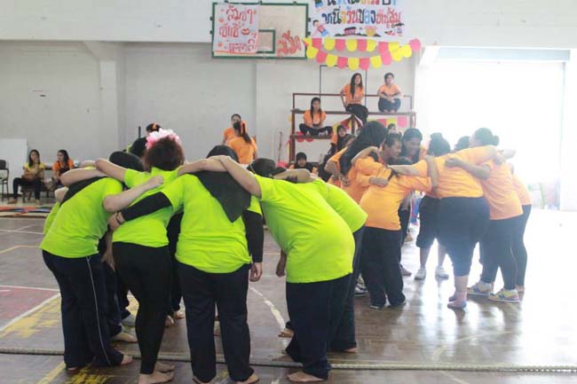 สาขาวิชาการศึกษาปฐมวัย จัดโครงการ “ปฐมวัยซู่ซ่า กีฬาสีซู่ซี่” ในวันเสาร์ที่ 2 พฤศจิกายน 2556 ณ ยิมเนเซียม มหาวิทยาลัยทักษิณ ภาพที่ 56