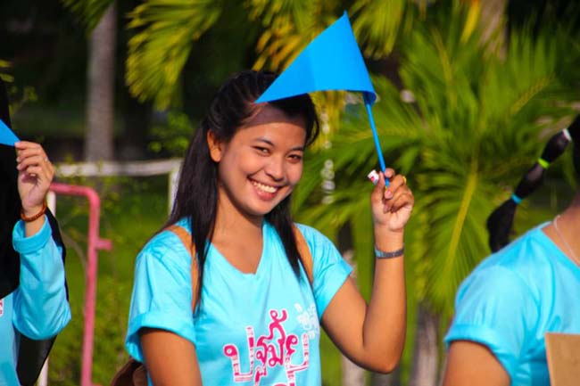 สาขาวิชาการศึกษาปฐมวัย จัดโครงการ “ปฐมวัยซู่ซ่า กีฬาสีซู่ซี่” ในวันเสาร์ที่ 2 พฤศจิกายน 2556 ณ ยิมเนเซียม มหาวิทยาลัยทักษิณ ภาพที่ 106