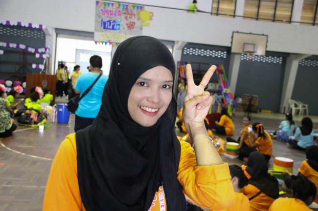สาขาวิชาการศึกษาปฐมวัย จัดโครงการ “ปฐมวัยซู่ซ่า กีฬาสีซู่ซี่” ในวันเสาร์ที่ 2 พฤศจิกายน 2556 ณ ยิมเนเซียม มหาวิทยาลัยทักษิณ ภาพที่ 149