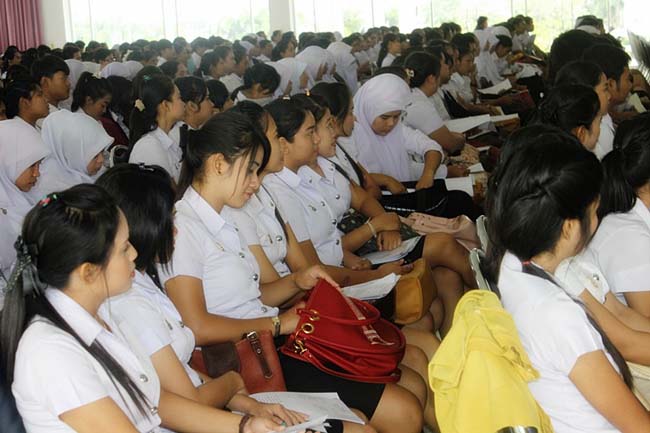 โครงการสัมมนานิสิตระหว่างฝึกปฎิบัติการสอน 14 สิงหาคม 2556 ภาพที่ 54